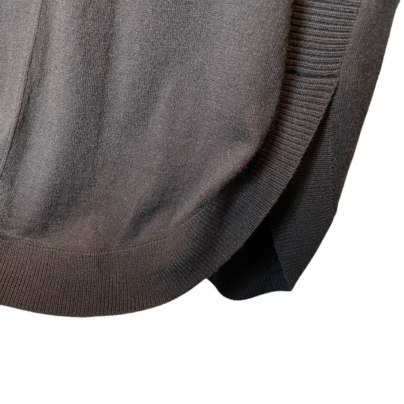 Caslon Turtleneck Tunic Sweater Black Small - Picture 6 of 7
